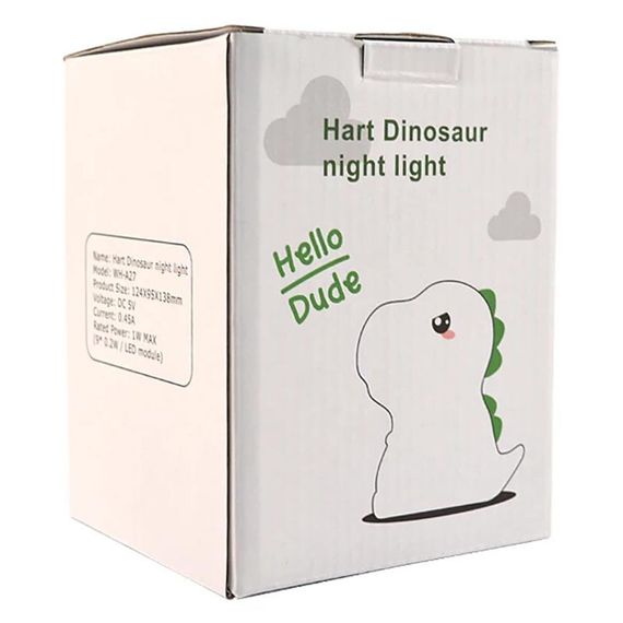Ночник Dinosaur A27 with Remote control 1200 mAh | Зображення 3