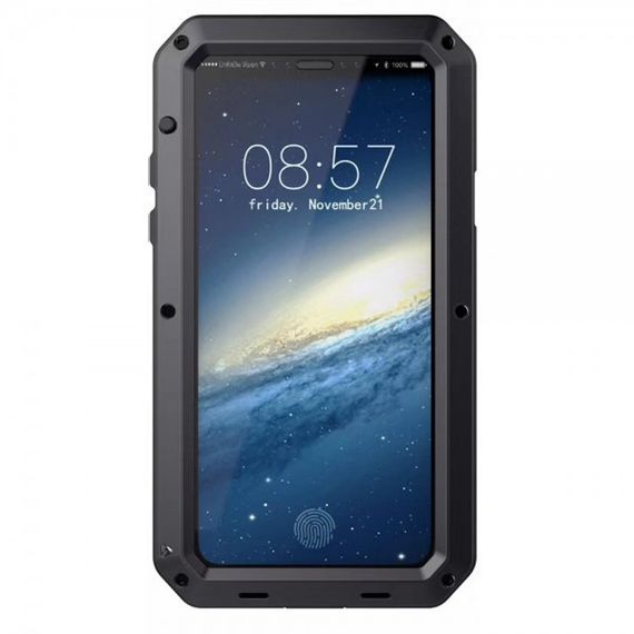 Противоударный чехол Primo Doom Armor для смартфона Apple iPhone X / Xs - Black | Зображення 1