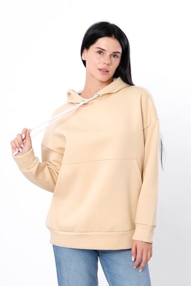 Худі для жінок Носи своє 50 Бежевий (p-15276-174800) | Зображення 2