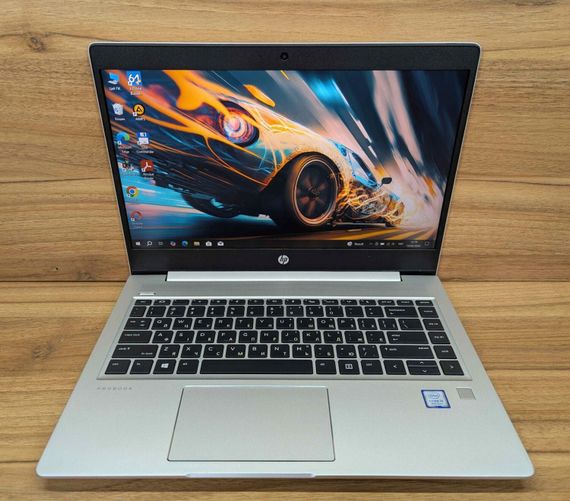 Ноутбук HP ProBook 440 G6 / 14" (1920x1080) IPS / Intel Core i5-8265U (4 (8) ядра по 1.6 - 3.9 GHz) / 8 GB DDR4 / 240 GB SSD / Intel UHD Graphics / WebCam / Fingerprint б/в + Подарунок Бездротова миша / USB | Зображення 1