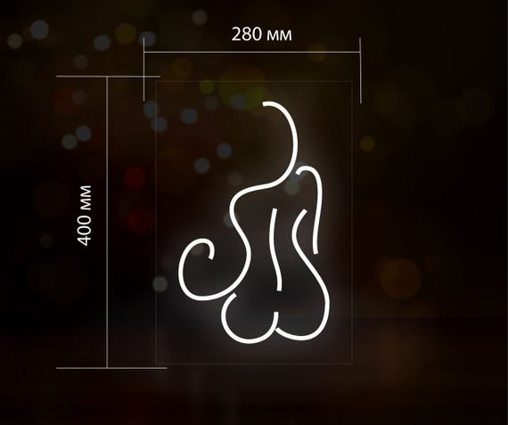 Неоновий світильник Дівчина 280х400 acr-n000064 | Зображення 1