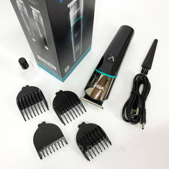 Електромашинка для волосся VGR V-291, Машинка для підстригання Машинка стрижки з безліччю насадок IB-84 | Зображення 4