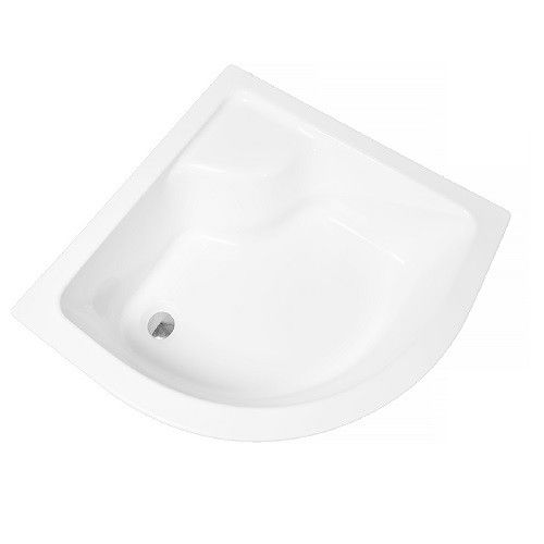 Акриловый душевой поддон глубокий TENNA 800x800 | Зображення 2