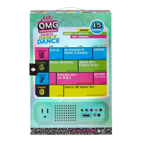 Игровой набор с куклой L.O.L. SURPRISE! серии "O.M.G. Dance" Ориг.- ВИРТУАЛЬ | Зображення 9