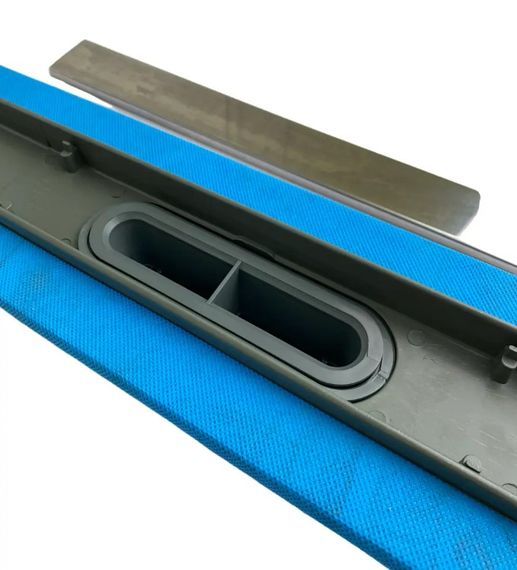 Душовий канал з горизонтальним фланцем Maxiflow Standart Line 60 см решітка Під плитку 4022.TY050K.060.1 | Зображення 1