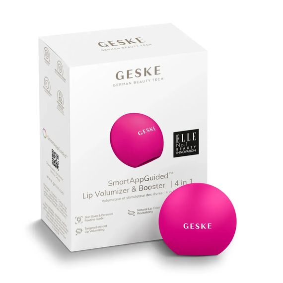 Устройство для увеличения объема губ GESKE Lip Volumizer&Booster 4в1 Small white, Малиновый | Зображення 8