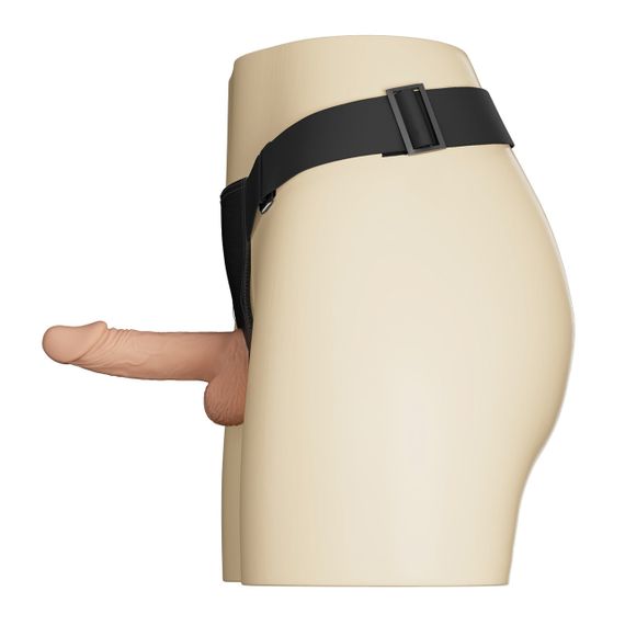 Страпон реалістичний Baile Ultra Female Strap-On жіночий, 19.4 см Sex Aura | Зображення 4