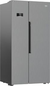 Холодильник SBS BEKO GN164020XP, 179х71х91см, 2 двері, холодильне відділення 368л, морозильне відділення 190л, A+, NF, нержавіюча сталь (GN164020XP)