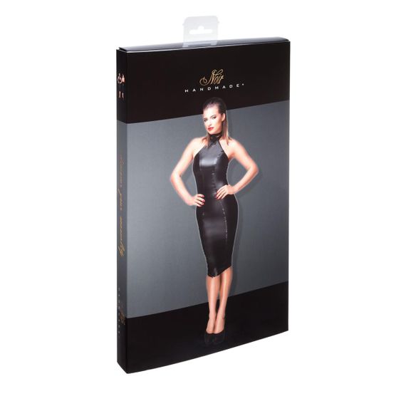 Сукня-олівець з мокрим ефектом Noir Handmade F160 Powerwetlook pencil dress, XXL Sex Aura | Зображення 5
