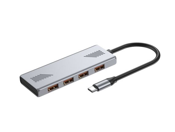 Хаб Gembird UHB-CM-U310-A4-01 на 4 порти USB 3.2