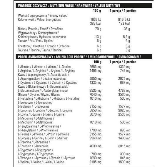 Протеїн Activlab Muscle Up Protein 2000 g /40 servings/ Vanilla | Зображення 1