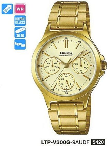 Годинник CASIO LTP-V300G-9AUDF
