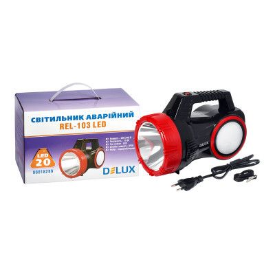 Ліхтар Delux REL-103 20 LED 10W + подарунок REL-107 (90022813) | Зображення 2