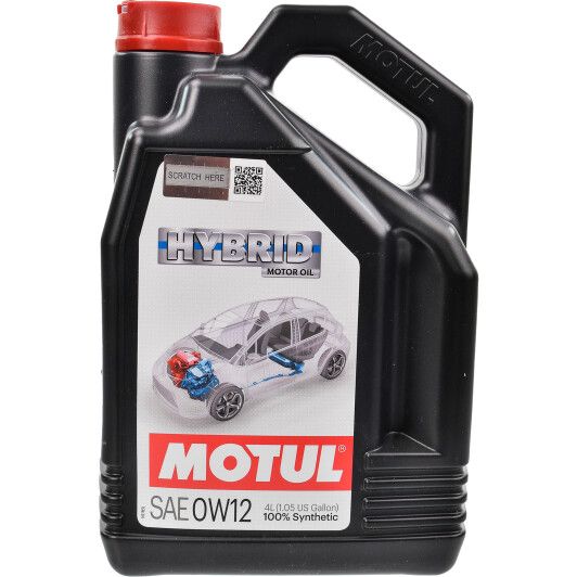 Моторна олива Motul Hybrid 0W-12 4л.