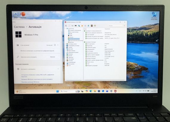 Ноутбук Lenovo ThinkPad E580 / 15.6" (1920x1080) IPS / Intel Core i3-8130U (2 (4) ядра по 2.2 - 3.4 GHz) / 8 GB DDR4 / 256 GB SSD / Intel UHD Graphics 620 / WebCam / Win 11 Pro б/в + Подарунок Флеш-накопичувач Kingston 64 ГБ | Зображення 9