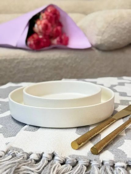 Салатник Olens Вітні 102-1212 20 см білий | Зображення 2