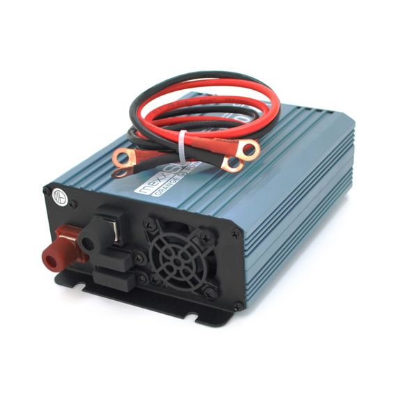 Інвертор напруги Mexxsun MXS-300, 12V/220V, 300W з модифікованою синусоїдою, 1 Shuko, клемні дроти, Q12 | Зображення 1