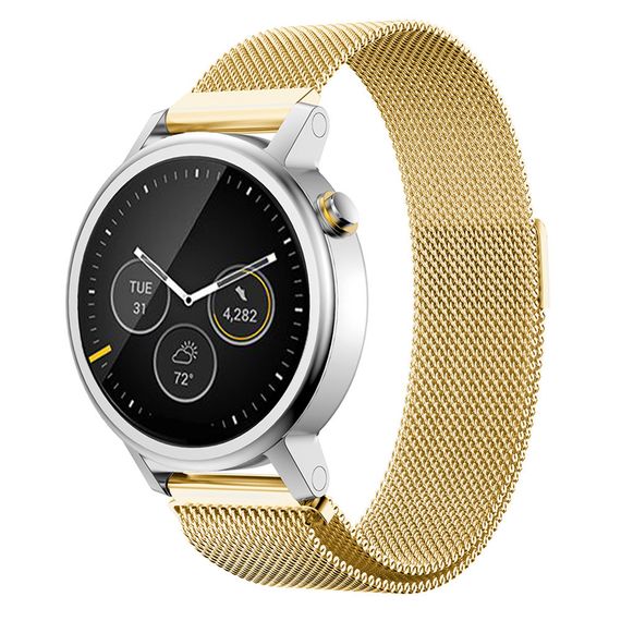 Миланский сетчатый ремешок для часов Motorola Moto 360 2nd gen (46mm) - Gold