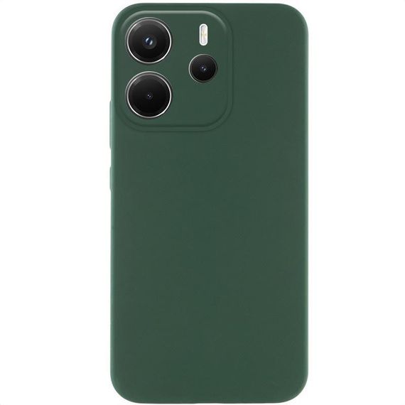 Чохол Silicone Cover Ummi Lakshmi Full Camera (AA) для Xiaomi Redmi Note 14 4G (Europe version) Зелений / Dark green