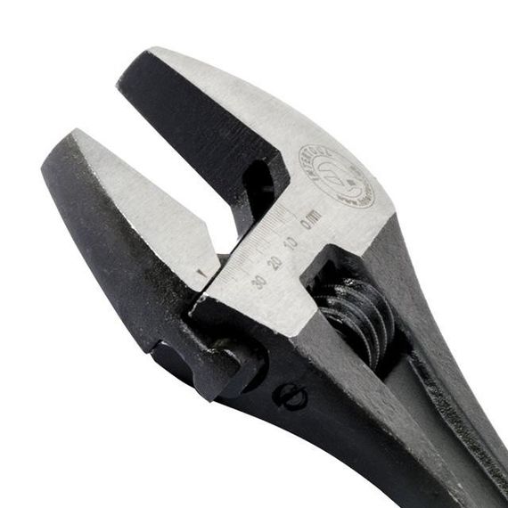 Ключ розвідний 300 мм, Cr-V, чорний, фосфатований, з полірованою головкою INTERTOOL XT-00621 | Зображення 5