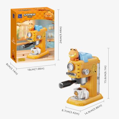 Конструктор Pantasy Garfield -Fantastic Machines - Кофеварка (86812) | Зображення 3