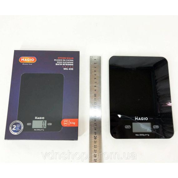 Кухонні ваги з вимірюванням об'єму Magio, Електричні кухонні ваги для кухні з дисплеєм UX-30 | Зображення 9