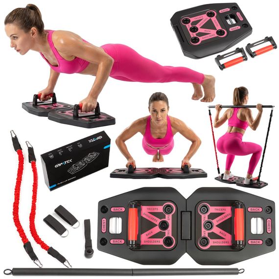 Доска для отжиманий Gymtek FlexBoard черный | Зображення 1