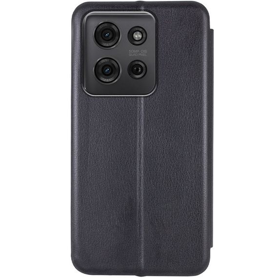 Шкіряний чохол-книжка Classy для Motorola Moto G75 5G Чорний | Зображення 1