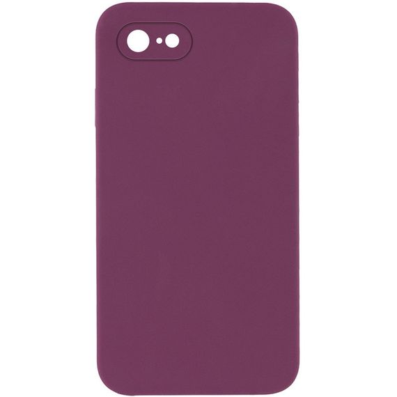 Silicone Case Square Full Camera Protective (AA) NOLOGO для Apple iPhone 7 / 8 / SE (2020) (4.7")