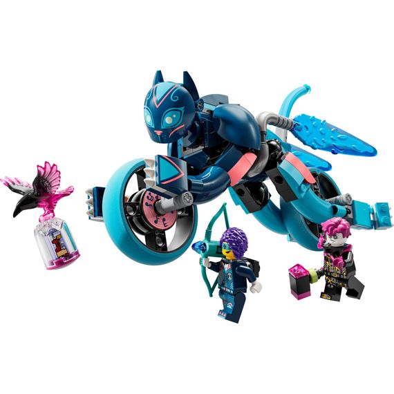 Конструктор LEGO DREAMZzz Котячий мотоцикл Зоуі (71479) | Зображення 1