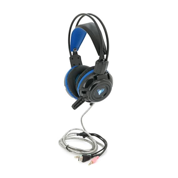 Наушники ведущие Jedel GH-215, с микрофоном, Black/Blue | Зображення 2