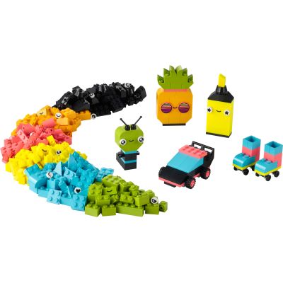 Конструктор LEGO Classic Творчі неонові веселощі 333 деталі (11027) | Зображення 1