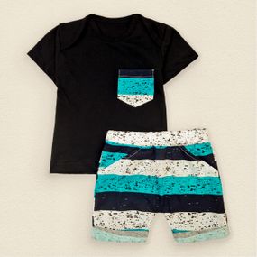 Комплект шорты футболка для мальчика Stripes