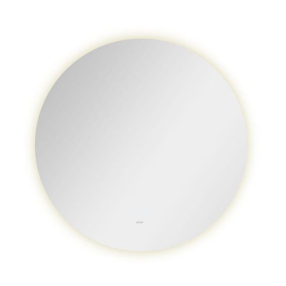 Дзеркало Qtap Taurus R600 з LED-підсвіткою Touch, з антизапотіванням, з димером, рев. темп. кольору (3000-6500 K) QT2478R607 | Зображення 4