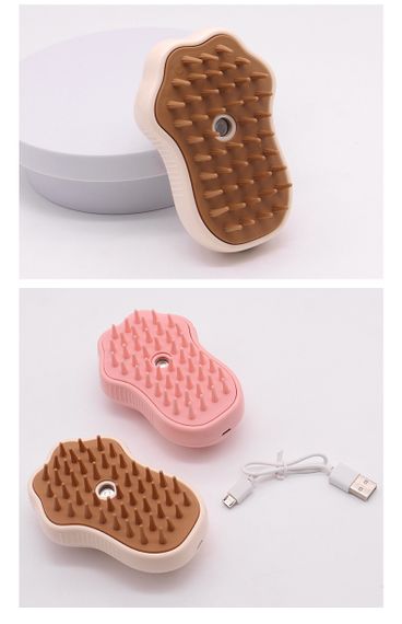 Парова щітка Cat's Paw Pet Spa для вичісування шерсті з розпилювачем · USB зарядка | Зображення 3