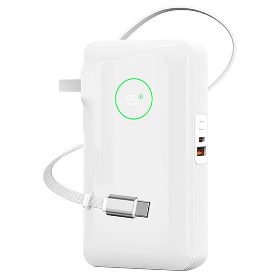 Портативний ЗП Power Bank WIWU Wi-P049 PD20W with cable 10000 mAh