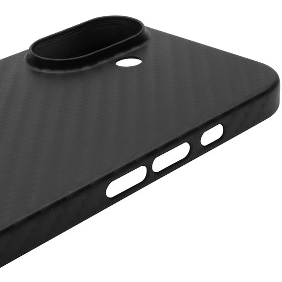Чохол Getman Carbon Ultra Slim для Apple iPhone 16 (6.1") Black | Зображення 4