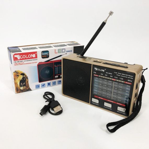 Радіо приймачі від мережі GOLON RX-8866, Кращі всехвильові радіоприймачі, Ретро радіоприймач HF-72 | Зображення 7