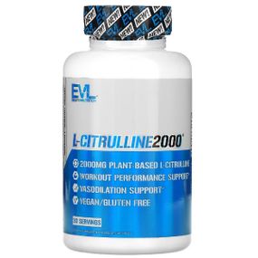 Цитрулін для спорту Evlution Nutrition L-Citrulline 2000 90 Veg Caps