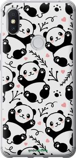 Чохол на Xiaomi Redmi S2 Панди "4318t-1494-2448"