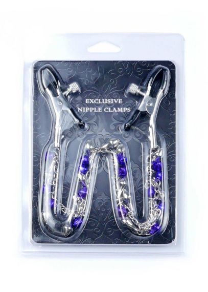 Затискачі для сосків - Exclusive Nipple Clamps No.2 sexstyle | Зображення 3