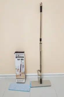 Швабра з віджимом "ледар" SPIN MOP 360, мікрофібра, телескопічна ручка | Зображення 2