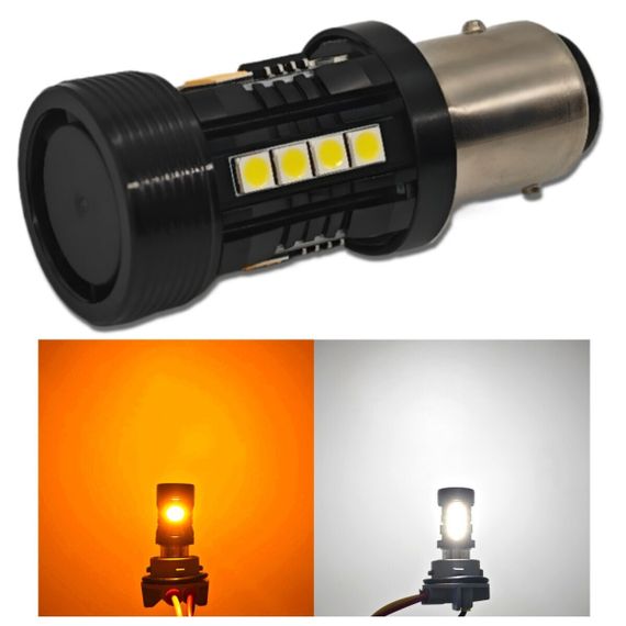 Комплект світлодіодних ламп StarLight LED SL-CB7 CANBUS P21/5W BAY15D DRL + поворот 12V | Зображення 5