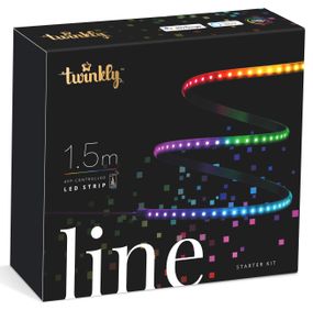 Світлодіодна гірлянда Smart LED Twinkly  Line RGB, підсвічування, Gen II, IP20, довжина 1,5м (TWL100STW-BEU)