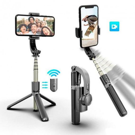 Стабілізатор штатив для фото автоматичний збалансований Gimbal L08 Black (my011-hbr) | Зображення 2