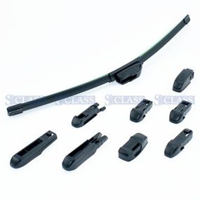 Щетка стеклоочистителя бескаркасная 450mm (9 переходников, мултиадаптер), DAI, T-X8-C450,