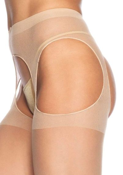 Прозорі колготки з підтяжками Leg Avenue Sheer Suspender Pantyhose O/S sexstyle | Зображення 1
