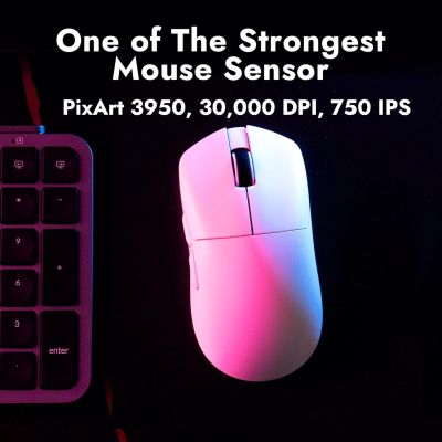 Мышка Lemokey G1 USB-A/USB-C/Wireless 8K White (G1-A2) | Зображення 4