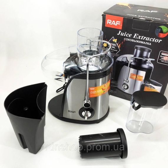 Соковыжималка для яблок RAF, Сокоотжимной аппарат, Шнековая соковыжималка для помидор ZL-72 | Зображення 1