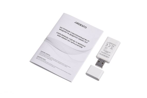 Кондиционер Ardesto ACM-24INV-R32-WF-AG-S 70м2 инвертор 24000BTU 7.0кВт A++/A+ -15°С Wi-Fi R32 белый | Зображення 9